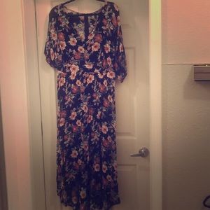 High Low Floral Dress